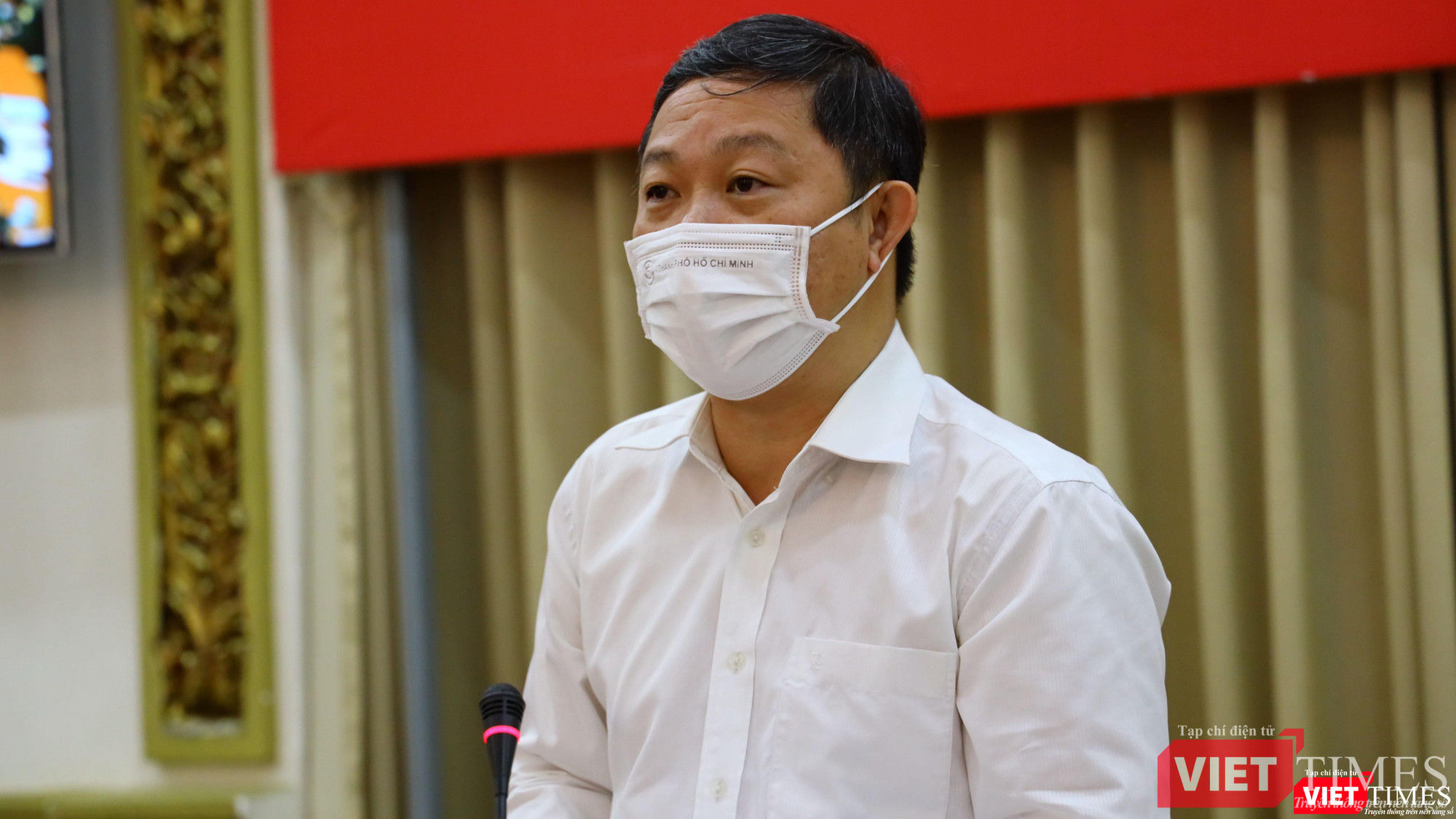 Phó Chủ tịch UBND TP.HCM – ông Dương Anh Đức (Ảnh: TTBC)