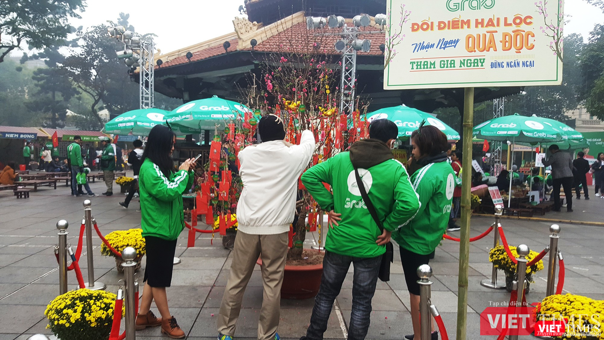 Trải nghiệm hội chợ Xuân của... hãng taxi công nghệ ảnh 4