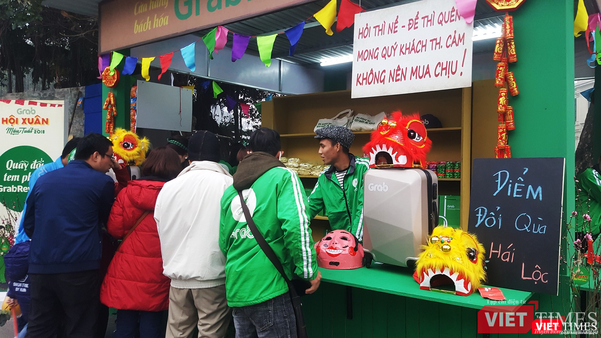 Trải nghiệm hội chợ Xuân của... hãng taxi công nghệ ảnh 7