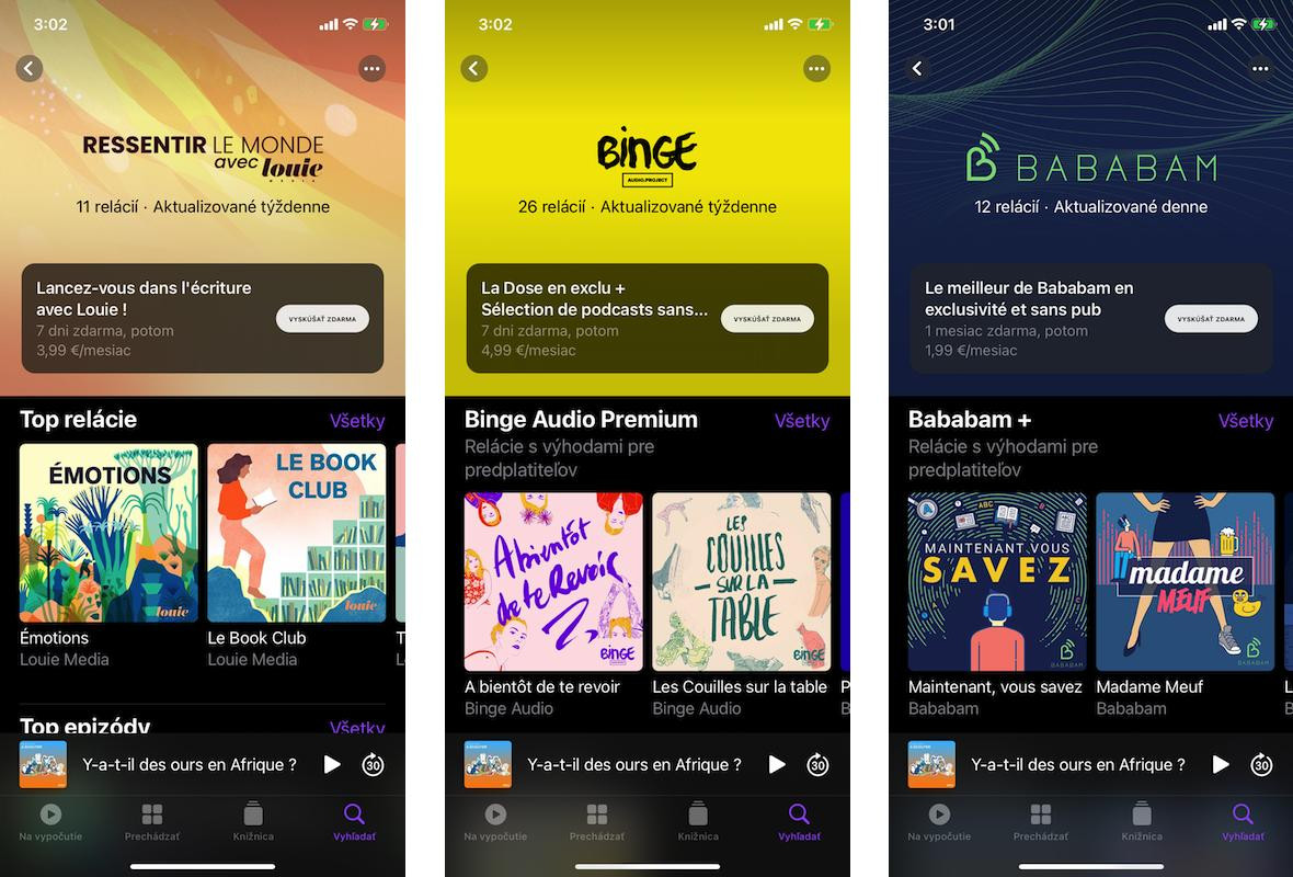 Đăng ký Podcast trên Apple Podcast. Ảnh: Apple Podcasts