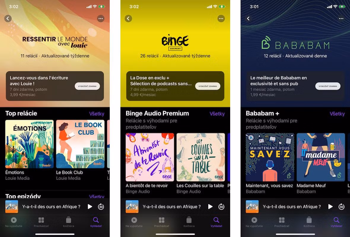 Đăng ký Podcast trên Apple Podcast. Ảnh: Apple Podcasts Đăng ký Podcast trên Apple Podcast. Ảnh: Apple Podcasts