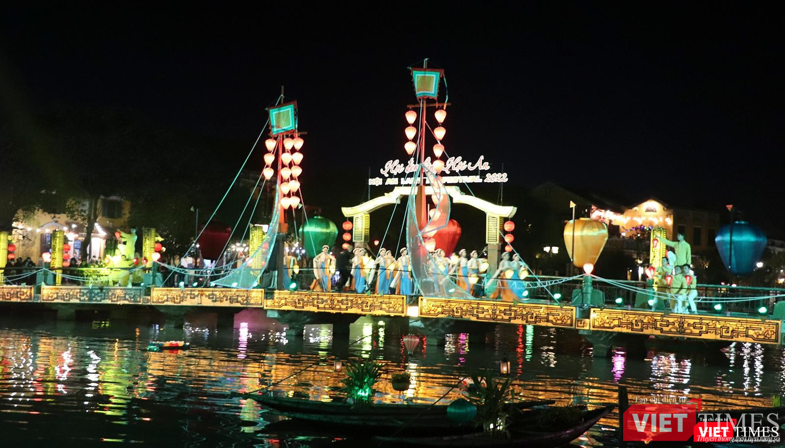 Câu An Hội (Hội An) trong đêm "Hội đèn lồng Hội An"