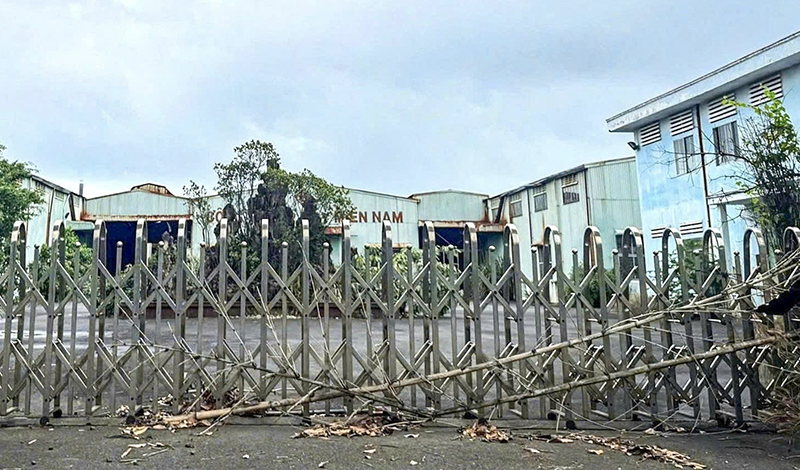 Nhà xưởng của Công ty TNHH Thương mại và Dịch vụ Lắp máy Miền Nam do ông Lê Bá Huy làm Giám đốc.