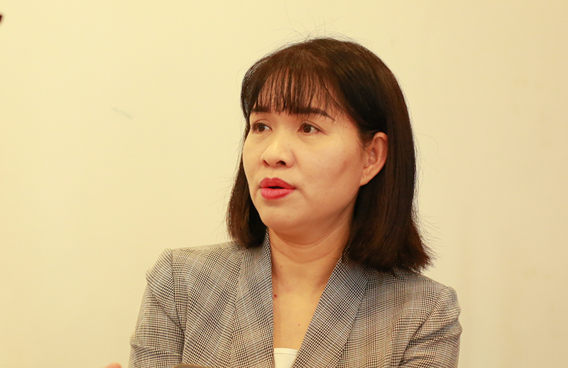 Bà Đinh Thị Thu Thuỷ, Phó Vụ trưởng Vụ Pháp chế - Bộ Y tế.