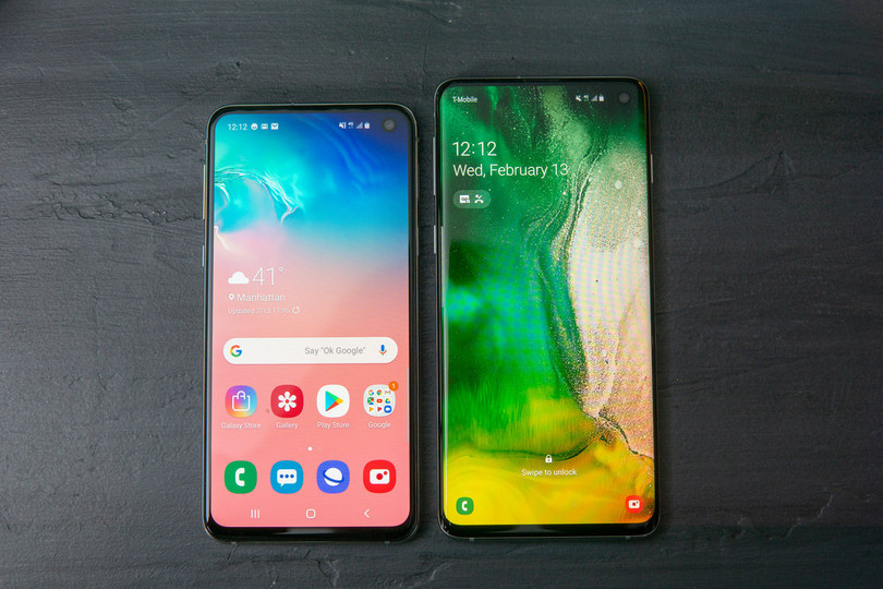 Galaxy S10 và S10+ cùa Samsung