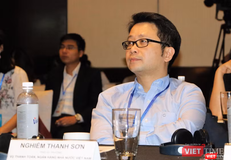 ông Nghiêm Thanh Sơn - Phó Vụ trưởng Vụ Thanh toán Ngân hàng Nhà nước Việt Nam (ảnh: ĐK) ông Nghiêm Thanh Sơn - Phó Vụ trưởng Vụ Thanh toán Ngân hàng Nhà nước Việt Nam (ảnh: ĐK)