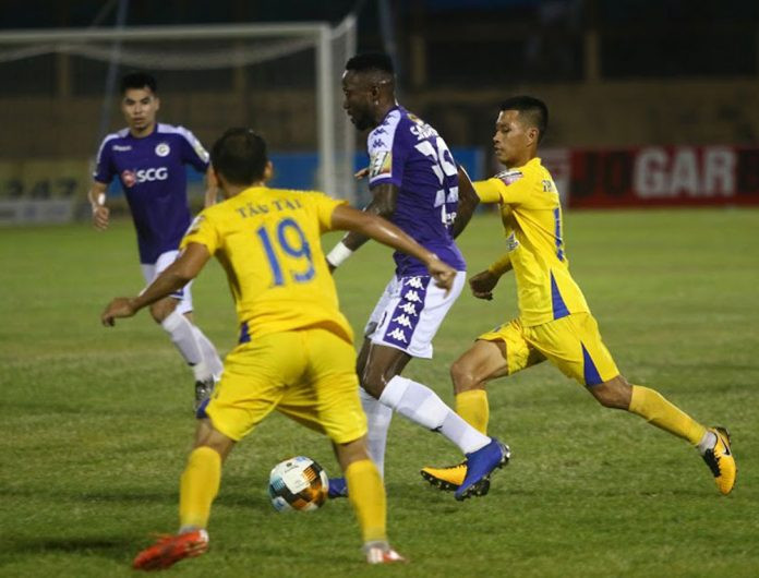 Với 6 bàn thắng, Hoàng Vũ Samson đang dẫn đầu danh sách ghi bàn tại V.League