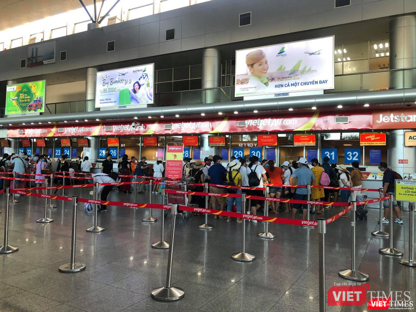 Hình ảnh tại ga đi (Departures) sân bay Đà Nẵng