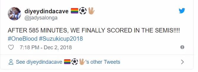 Sau 585 phút, cuối cùng chúng ta cũng ghi được bàn thắng ở vòng bán kết Sau 585 phút, cuối cùng chúng ta cũng ghi được bàn thắng ở vòng bán kết