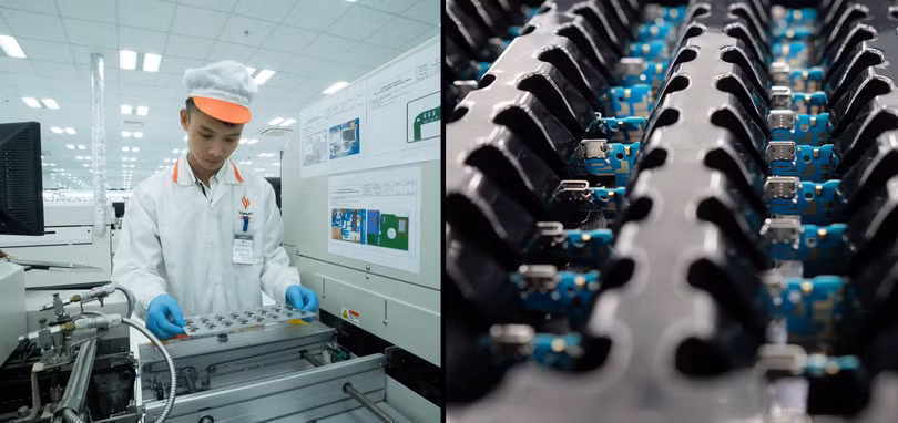 Máy in kem hàn MPM-Edison và lò hàn thiếc đến từ các hãng cung cấp máy móc lừng danh của Mỹ như Speedline, Omnimax