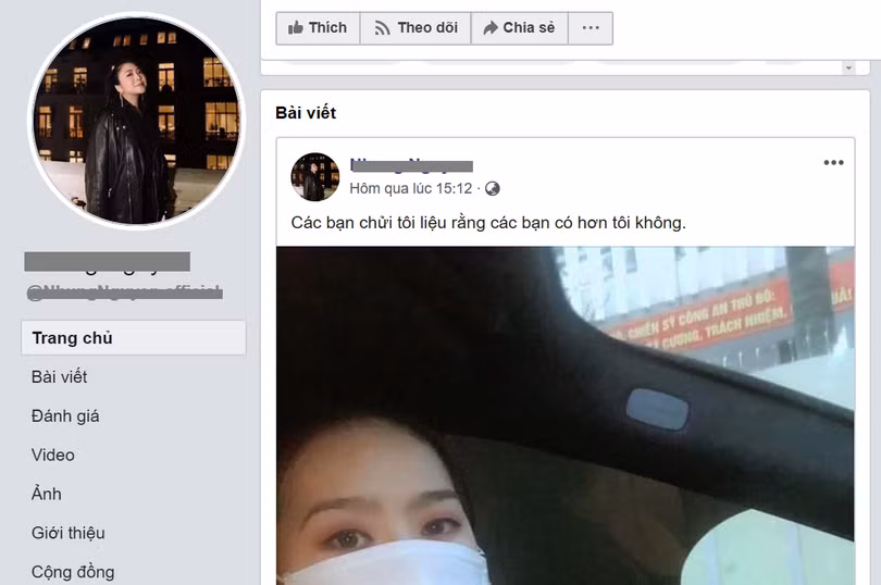 Một tài khoản giả mạo Một tài khoản giả mạo