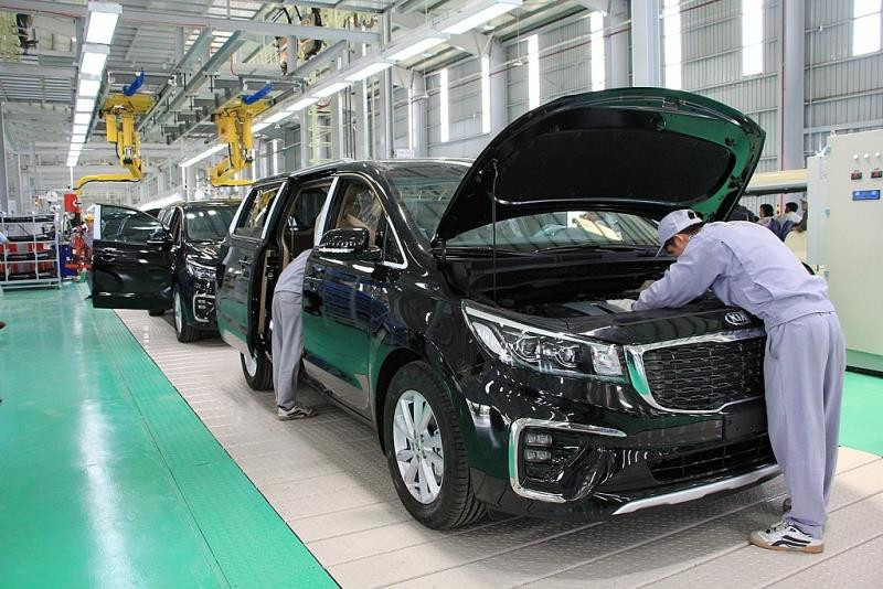 Từ năm 2020, Nhà máy Thaco Kia bắt đầu xuất khẩu xe KIA SEDONA sang thị trường Thái Lan; xe KIA CERATO và KIA SEDONA sang Myanmar và sẽ mở rộng thị trường xuất khẩu sang các nước khác như: Malaysia, Campuchia, Philippines