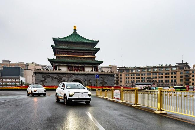 Hành trình đi "phượt" của mẫu xe điện Aiways U5 xuất phát từ Thiểm Tây, Trung Quốc