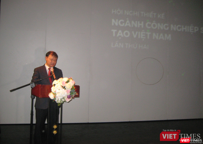 Thứ trưởng Bộ Công Thương Đỗ Thắng Hải phát biều khai mạc hội nghị