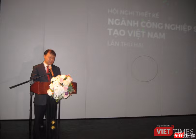 Thứ trưởng Bộ Công Thương Đỗ Thắng Hải phát biều khai mạc hội nghị