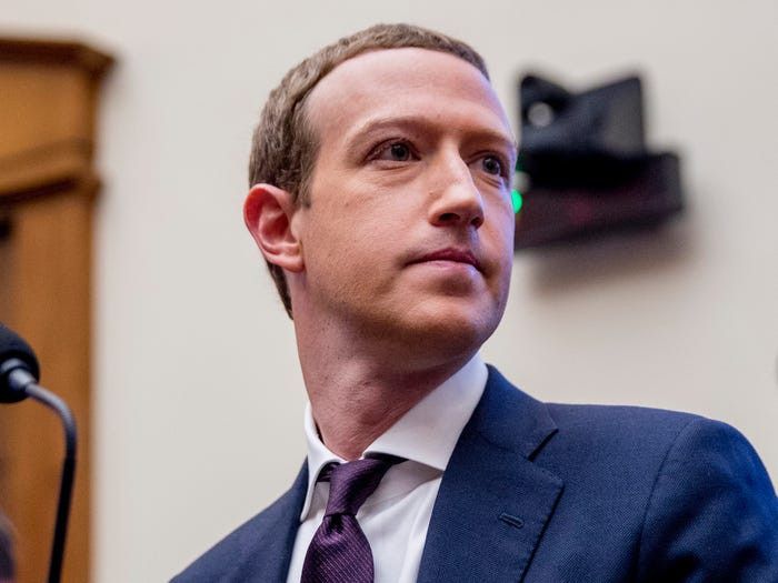 CEO Facebook - Mark Zuckerberg (ảnh AP)