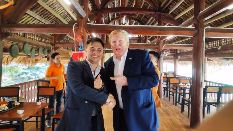 "Donald Trump" bắt tay cùng Quản lý tổ chức sự kiện Tuấn Anh