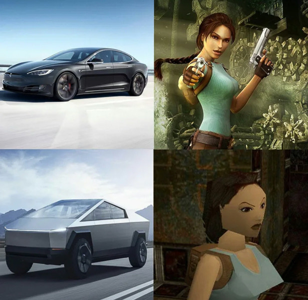 Hình ảnh Tesla Cybertruck qua góc nhìn của fan Bí mật ngôi mộ cổ