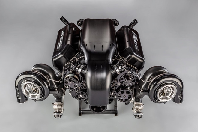 Chiếc Dodge Charger Maximus được trang bị khối động cơ Hemi V8 Twin-turbo 9.4 lít sản sinh công suất hơn 2.250 mã lực