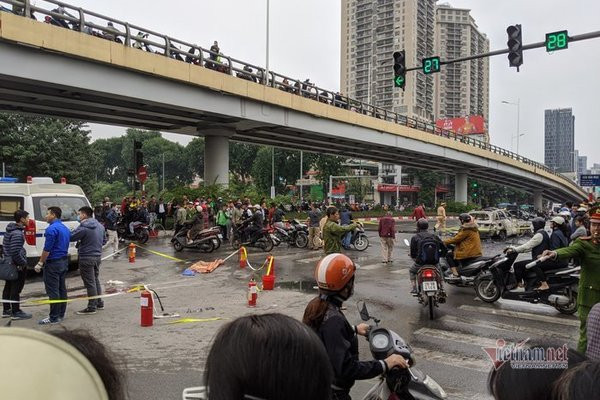 Khu vực xảy ra vụ tai nạn