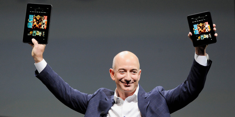 Tỷ phú Jeff Bezos của Amazon