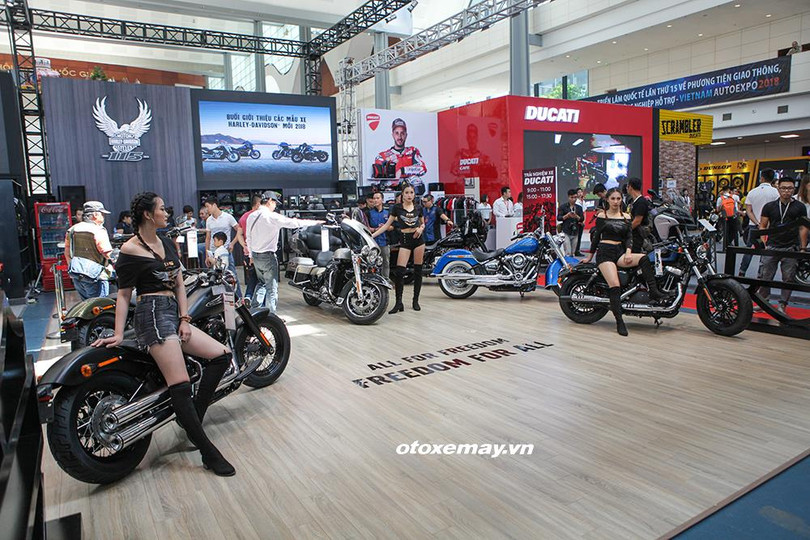 Gian trưng bày của các thương hiệu mô-tô sẽ tiếp tục là "cứu cánh" cho Vietnam Auto Expo