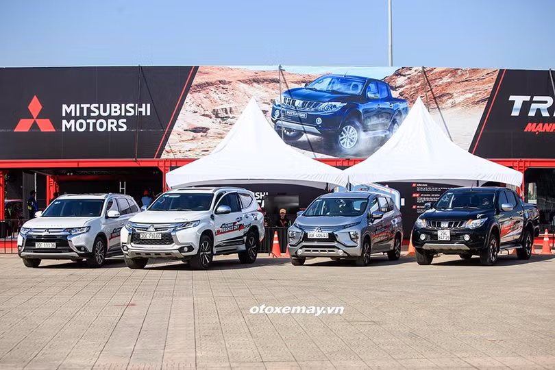 Mitsubishi sẽ trưng bày các dòng sản phẩm rất quen thuộc với khách hàng Việt Mitsubishi sẽ trưng bày các dòng sản phẩm rất quen thuộc với khách hàng Việt