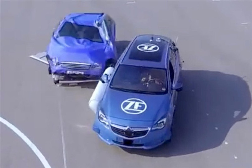 Hiện nay túi khí trên vẫn đang trong giai đoạn thử nghiệm. Ảnh: AutoBlog Hiện nay túi khí trên vẫn đang trong giai đoạn thử nghiệm. Ảnh: AutoBlog