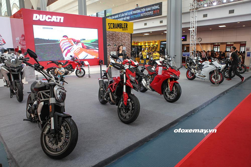 Triển lãm năm nay sẽ không có sự tham dự của thương hiệu mô-tô Ý - Ducati