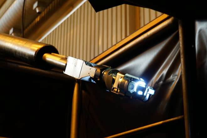 Robot của Toshiba dọn dẹp nhà máy điện hạt nhân Fukushima - ảnh 1