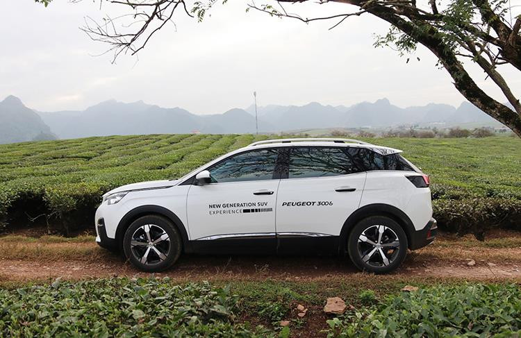 Peugeot 3008 tại Mộc Châu. Ảnh: Đức Huy