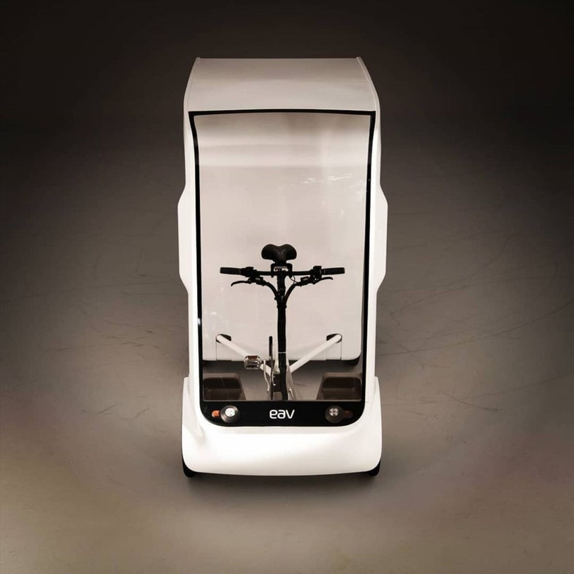 Hãng EAV hy vọng giải pháp mới này có thể giúp bảo vệ môi trường và tránh gây tắc nghẽn giao thông ở những đô thị lớn. Ảnh: Carscoops