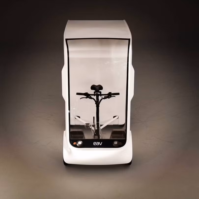 Hãng EAV hy vọng giải pháp mới này có thể giúp bảo vệ môi trường và tránh gây tắc nghẽn giao thông ở những đô thị lớn. Ảnh: Carscoops Hãng EAV hy vọng giải pháp mới này có thể giúp bảo vệ môi trường và tránh gây tắc nghẽn giao thông ở những đô thị lớn. Ảnh: Carscoops