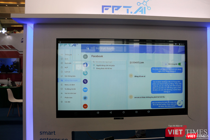 Chatbot trả lời tự động nhờ trí thông minh nhân tạo