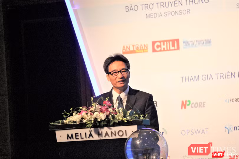 Phó Thủ tướng Vũ Đức Đam phát biểu tại sự kiện