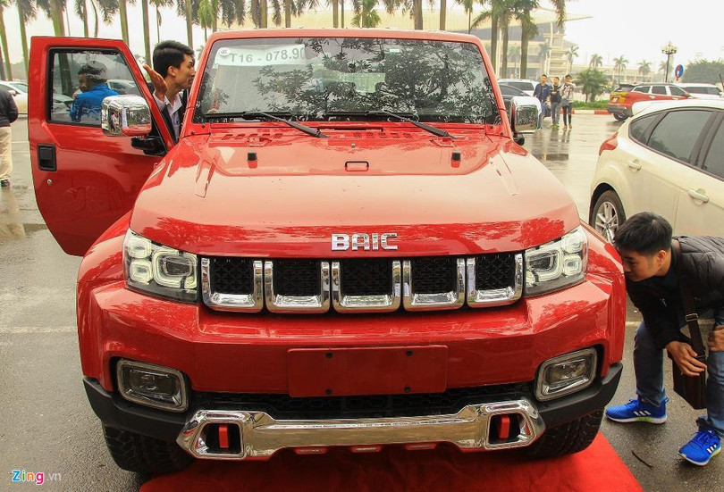 "Chất Jeep" đặc trưng của Baic BJ40. Ảnh: Đình Phong