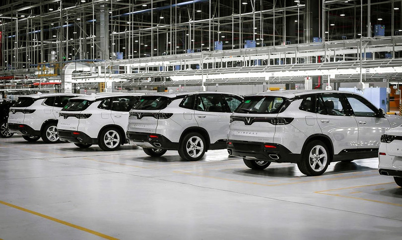 Đây là dự án có tỷ lệ nội địa hóa cao nhất vì có đầu tư xưởng dập thân vỏ xe và xưởng chế tạo động cơ