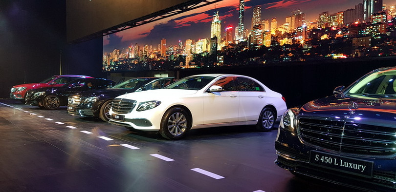 Loạt xe mới của Mercedes Benz Việt Nam Loạt xe mới của Mercedes Benz Việt Nam