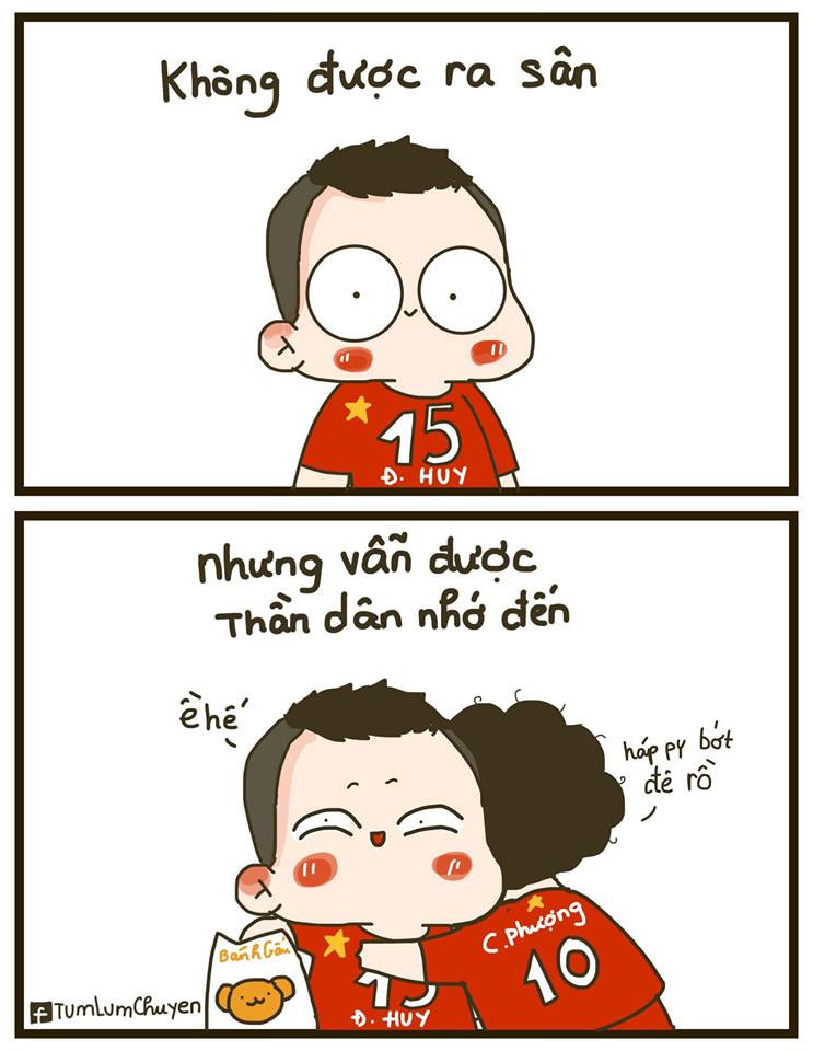 Đức Huy không được ra sân nhưng đã có một ngày sinh nhật vui vẻ (ảnh: tumlumchuyen) Đức Huy không được ra sân nhưng đã có một ngày sinh nhật vui vẻ (ảnh: tumlumchuyen)