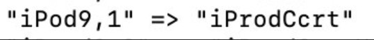 Đoạn mã đề cập đến iPod thế hệ mới Đoạn mã đề cập đến iPod thế hệ mới