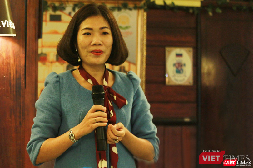 Bà Nguyễn Thị Bích Lan, Giám đốc Công ty TNHH Phát triển công nghệ thông tin kinh tế số (DeTc), vừa được bầu bổ sung vào Ban Chấp hành Hội sáng nay.