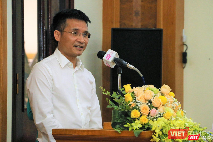 Ông Đinh Văn Hải - Chủ nhiệm Tạp chí điện tử VietTimes (ảnh: Đ.K)