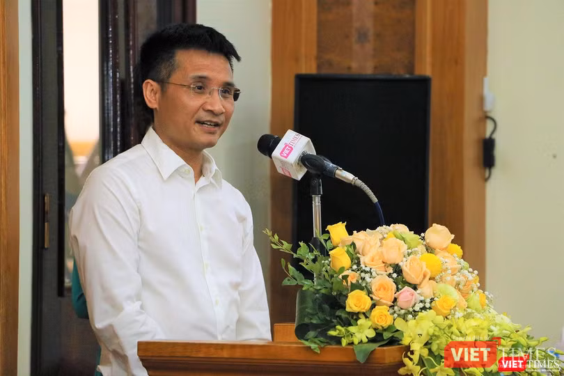 Ông Đinh Văn Hải - Chủ nhiệm Tạp chí điện tử VietTimes (ảnh: Đ.K)