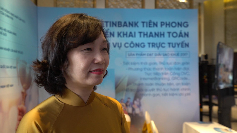 bà Trần Thị Minh Đức - Phó Tổng giám đốc Ngân hàng TMCP Công Thương Việt Nam (VietinBank)