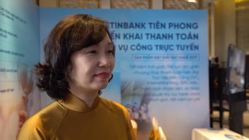 bà Trần Thị Minh Đức - Phó Tổng giám đốc Ngân hàng TMCP Công Thương Việt Nam (VietinBank)