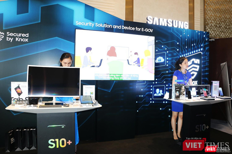 Gian hàng của Samsung