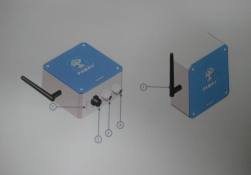 Thiết bị đo kiểm chất lượng không khí với công nghệ IoT do D&L lắp ráp, sản xuất với giá thành chỉ 5 triệu đồng/bộ. Ảnh:Catalog của D&L