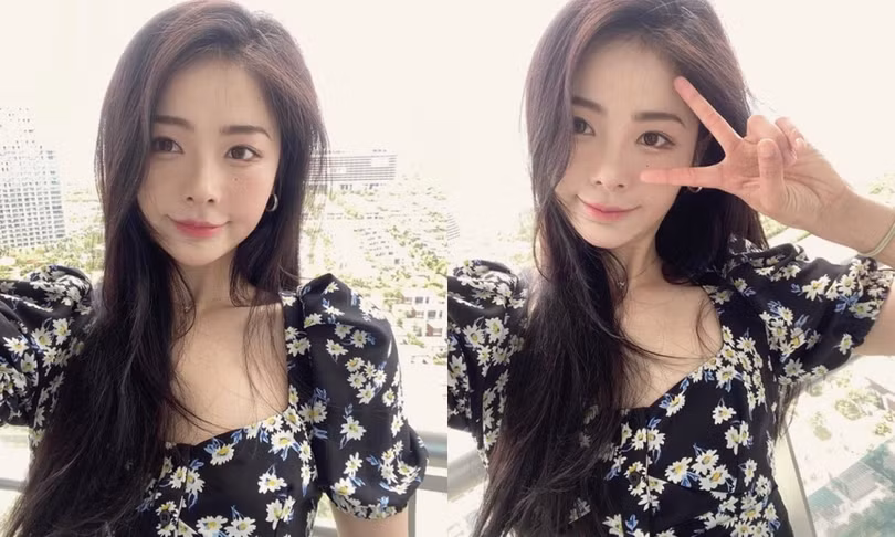 Lưu Á Tây trong trang phục đời thường