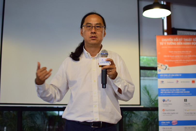 Ông Huỳnh Chuyên, nhà sáng lập - Giám đốc điều hành công ty Jazz ITup (Pháp)