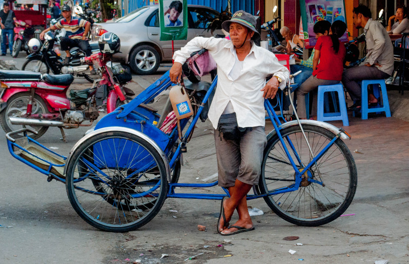 Xích lô tại Campuchia